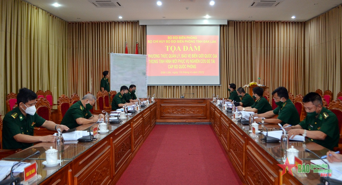 Tọa đàm về phương thức quản lý, bảo vệ biên giới trong tình hình mới